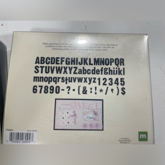 Foam stamps - Picture 2 of 3